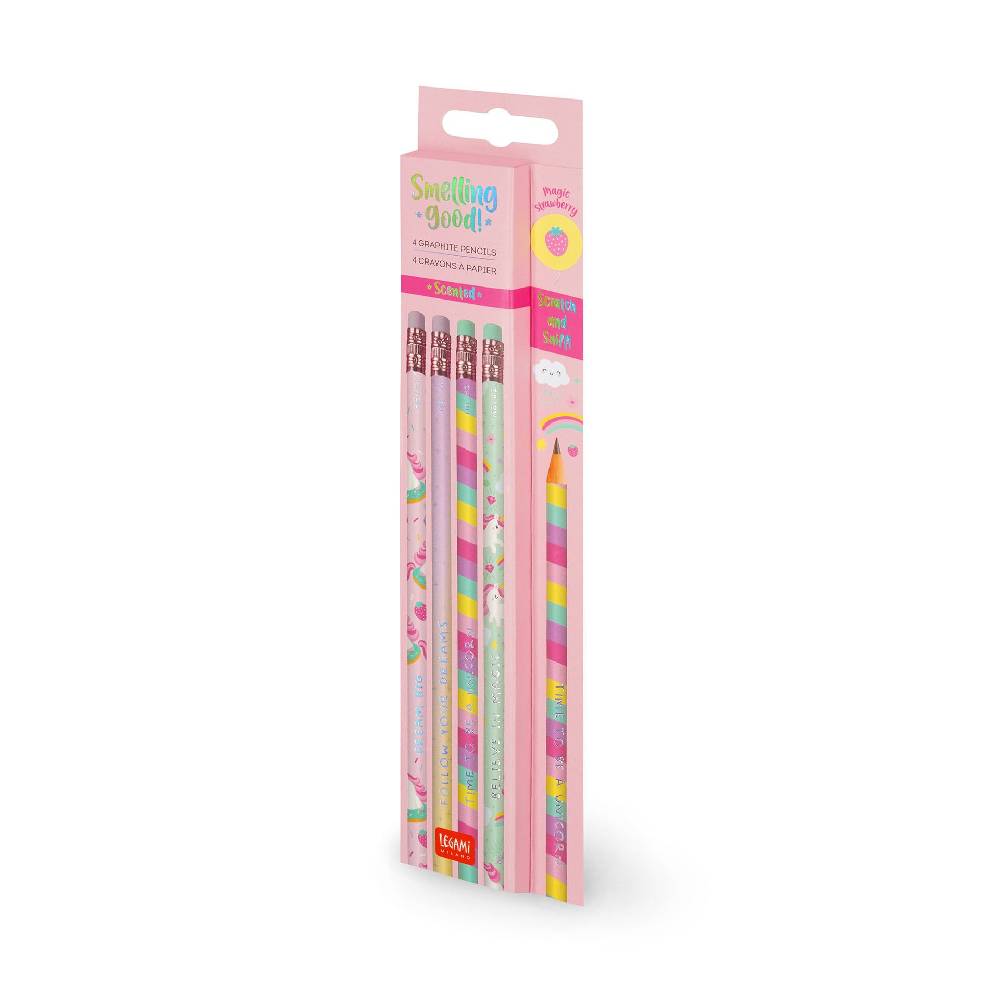 Legami Set di 4 Matite HB Profumate - Smelling Good! Vendita Calda