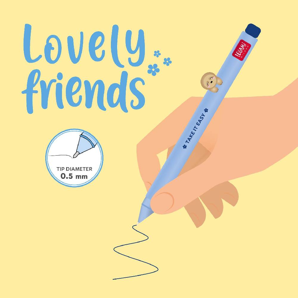 Legami Penna Gel - Lovely Friends Soddisfazione Garantita