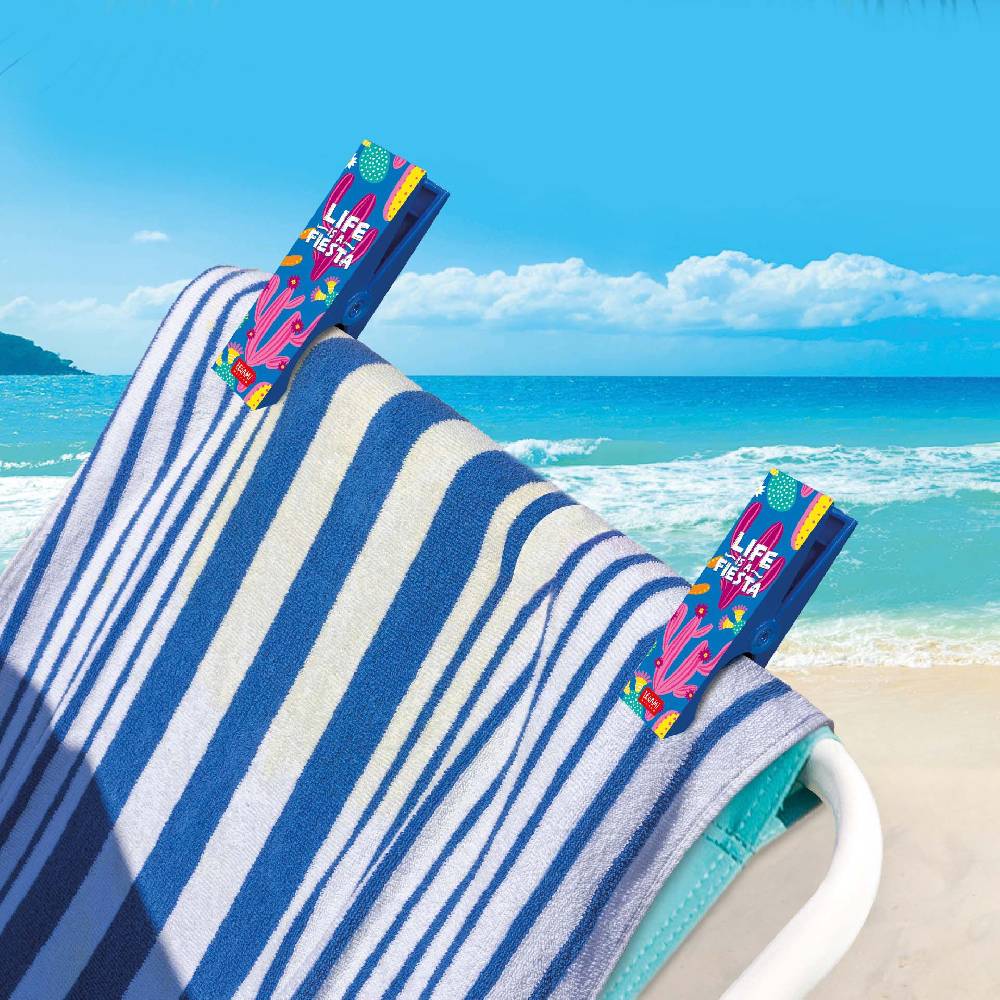Legami Set di 2 Mollette Ferma Telo Mare - Beach Towel Clips Sottocosto