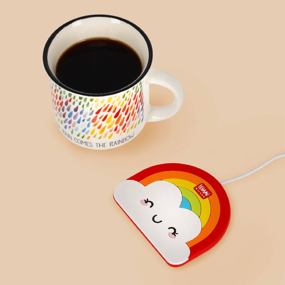 Legami Set Scalda tazza Rainbow e Tazza Rainbow Pezzi Unici