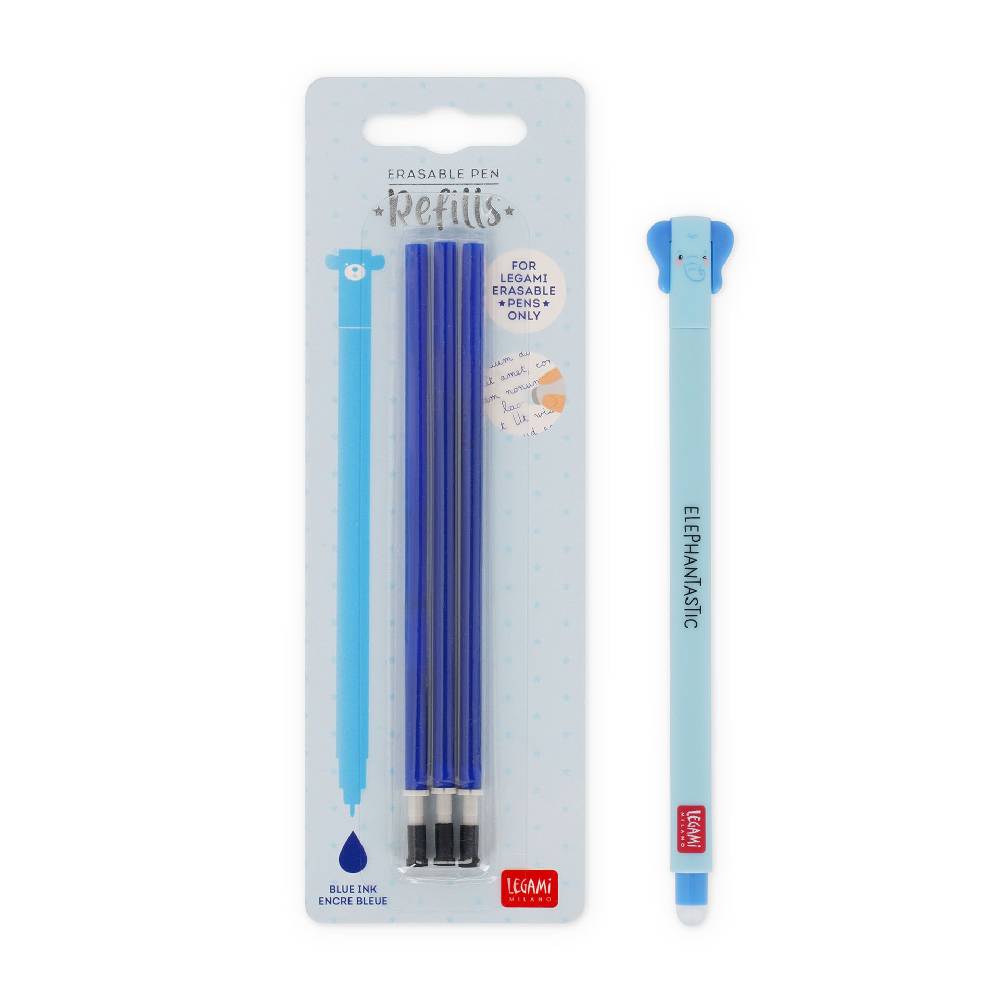 Legami Set Penna Cancellabile Elephant con Refill Blu Negozi Online