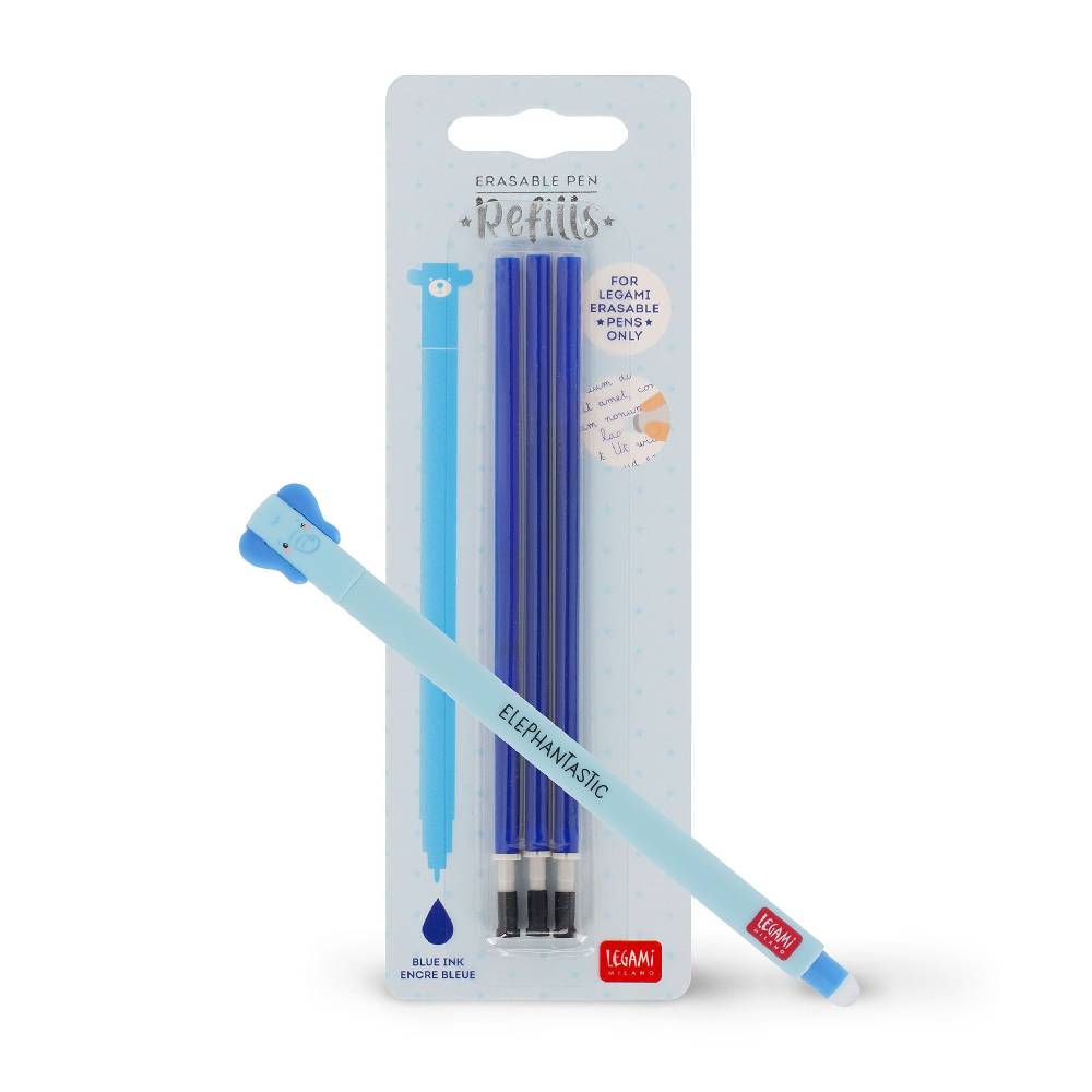 Legami Set Penna Cancellabile Elephant con Refill Blu Negozi Online