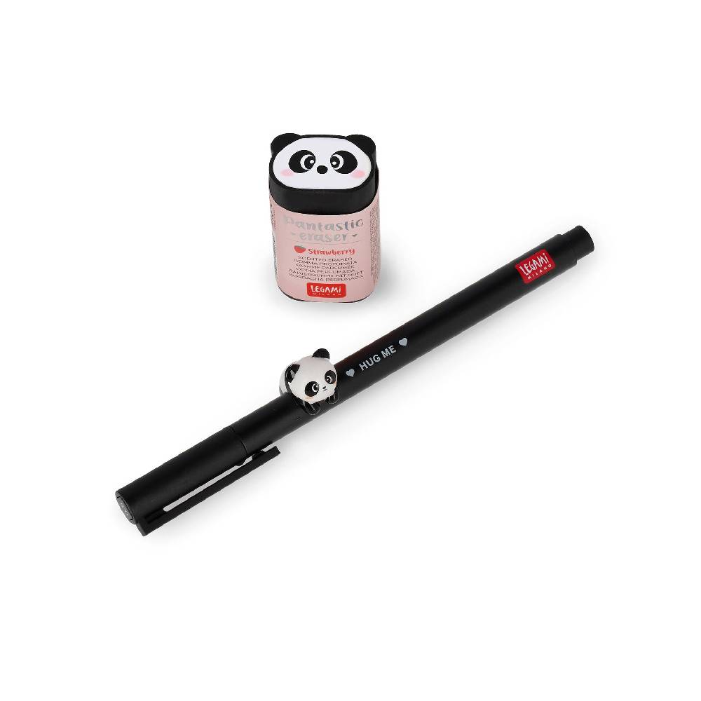 Legami Set Lovely Friends Panda e Gomma Panda Consegna Veloce