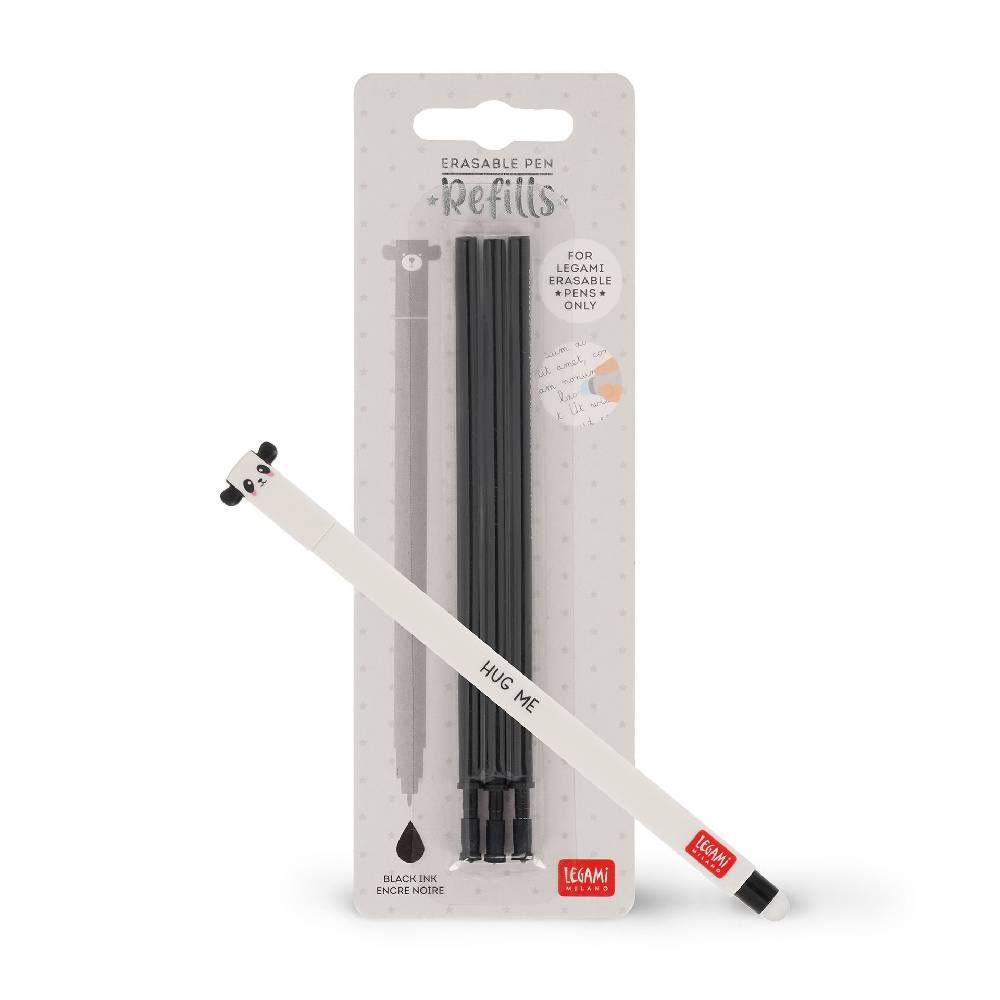Legami Set Penna Cancellabile Panda con Refill Nero Fino Al -60%