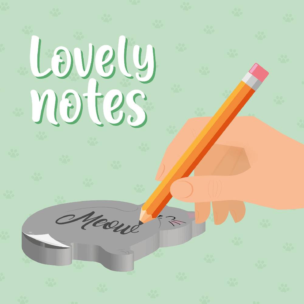 Legami Blocchetto Note Adesivo - Lovely Notes Soddisfazione Garantita