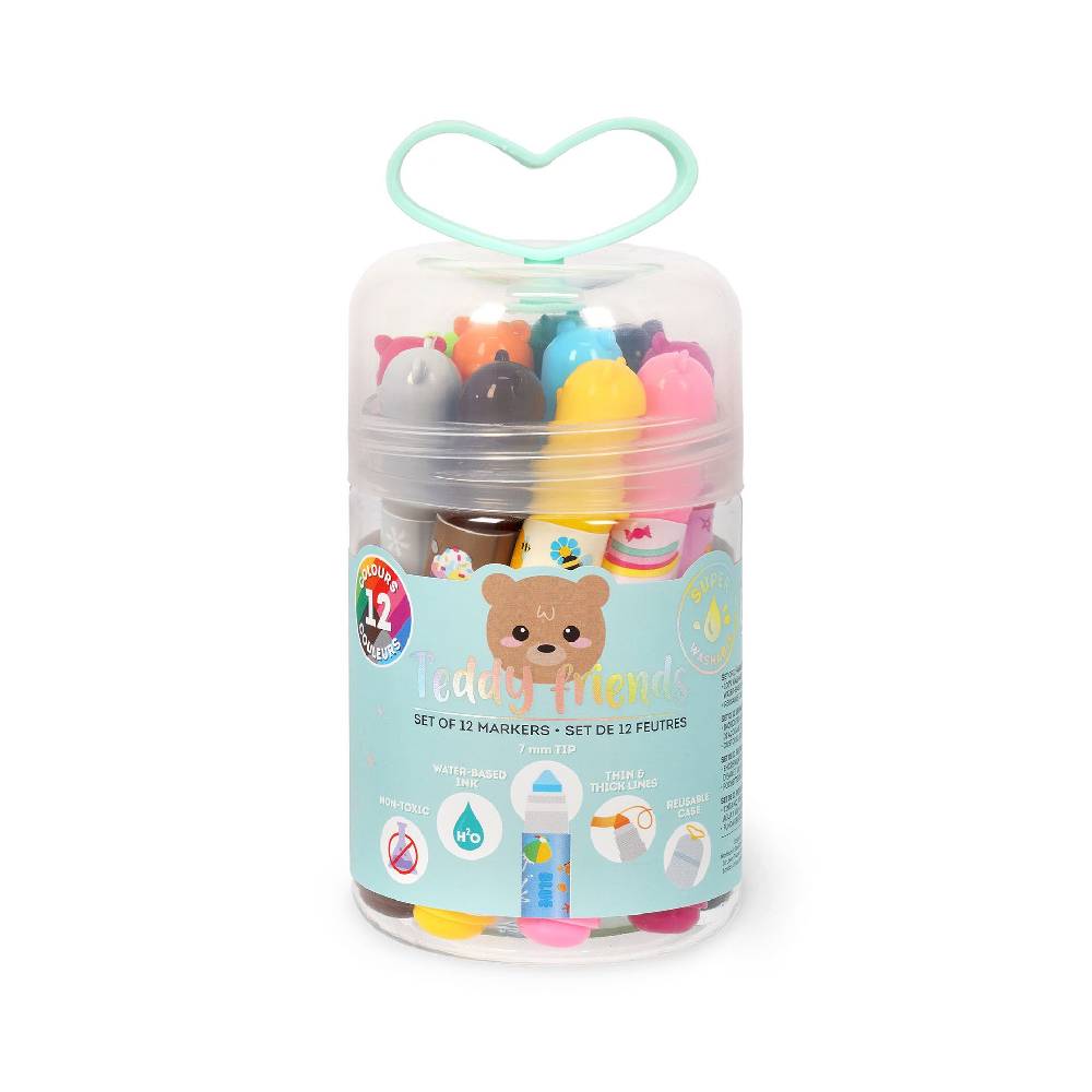 Legami Set di 12 Pennarelli - Teddy Friends I Più Venduti