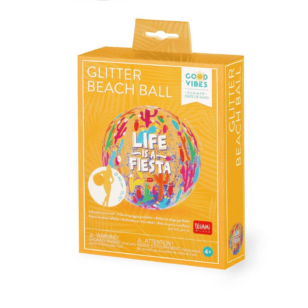 Legami Palla da Spiaggia Gonfiabile - Glitter Beach Ball Italia