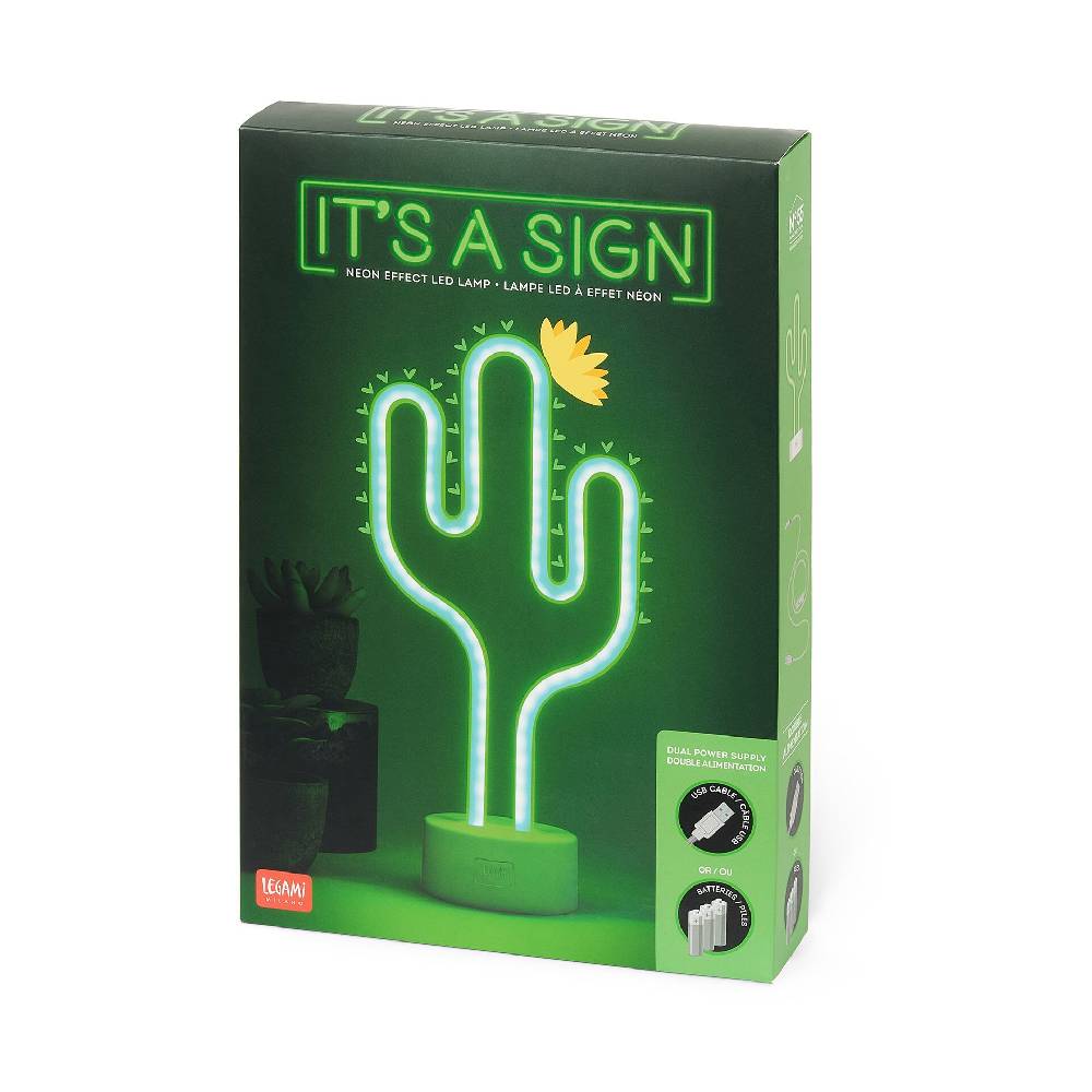 Legami Lampada Led Effetto Neon - It's a Sign Nuovo