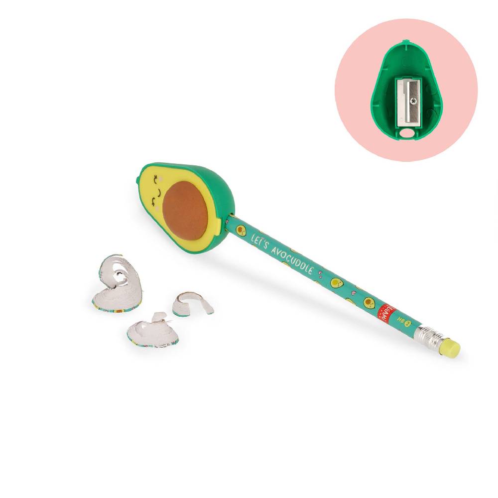 Legami Temperino con Gomma - Let’s Avocuddle Economico