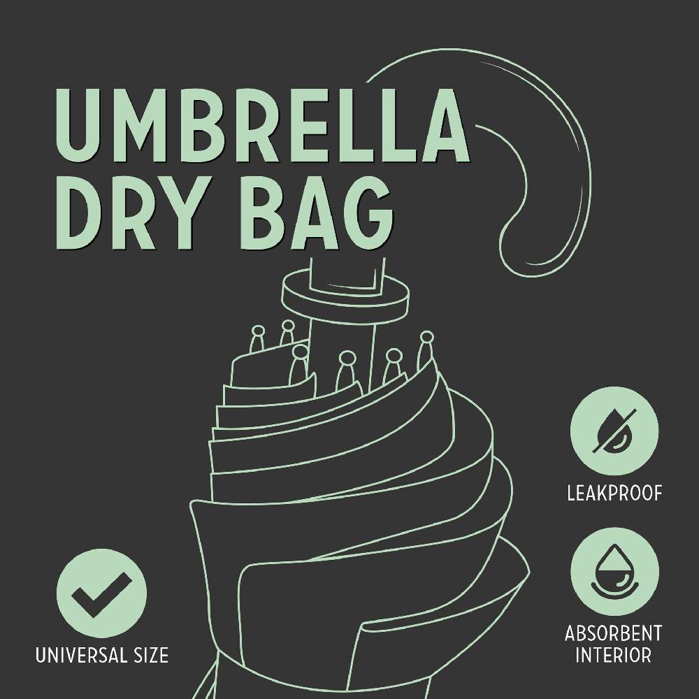 Legami Custodia Antigoccia Per Ombrello - Umbrella Dry Bag Convenienza