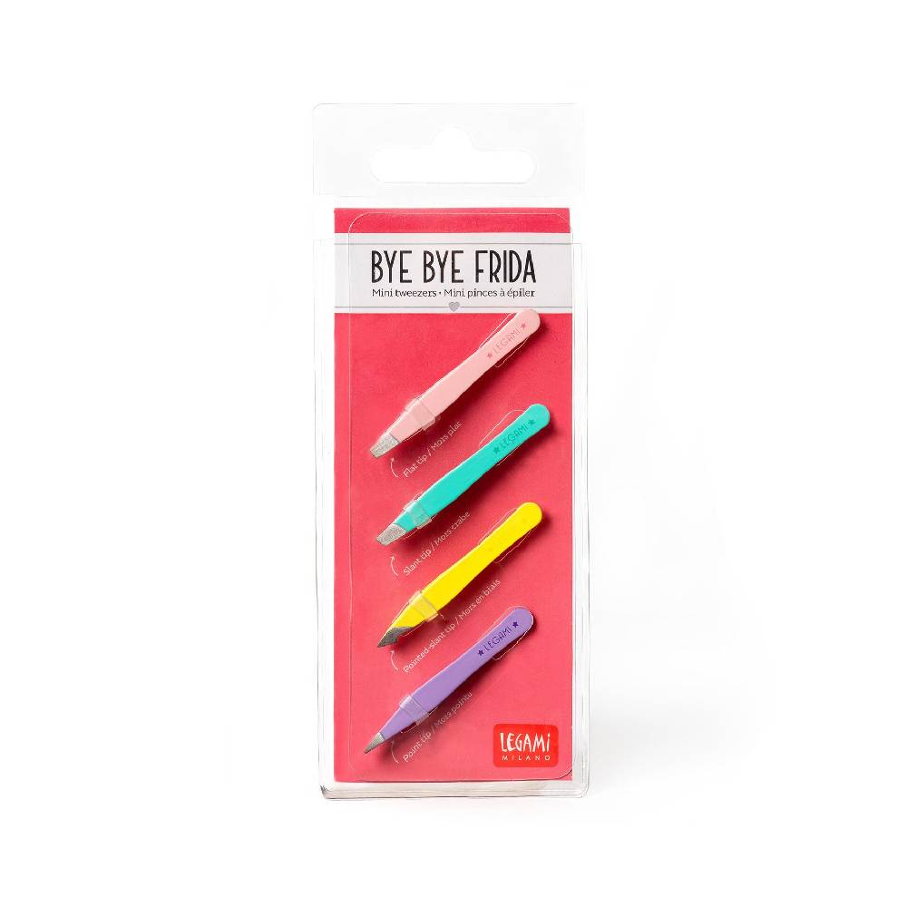 Legami Bye Bye Frida - Set di 4 Mini Pinzette Convenienza
