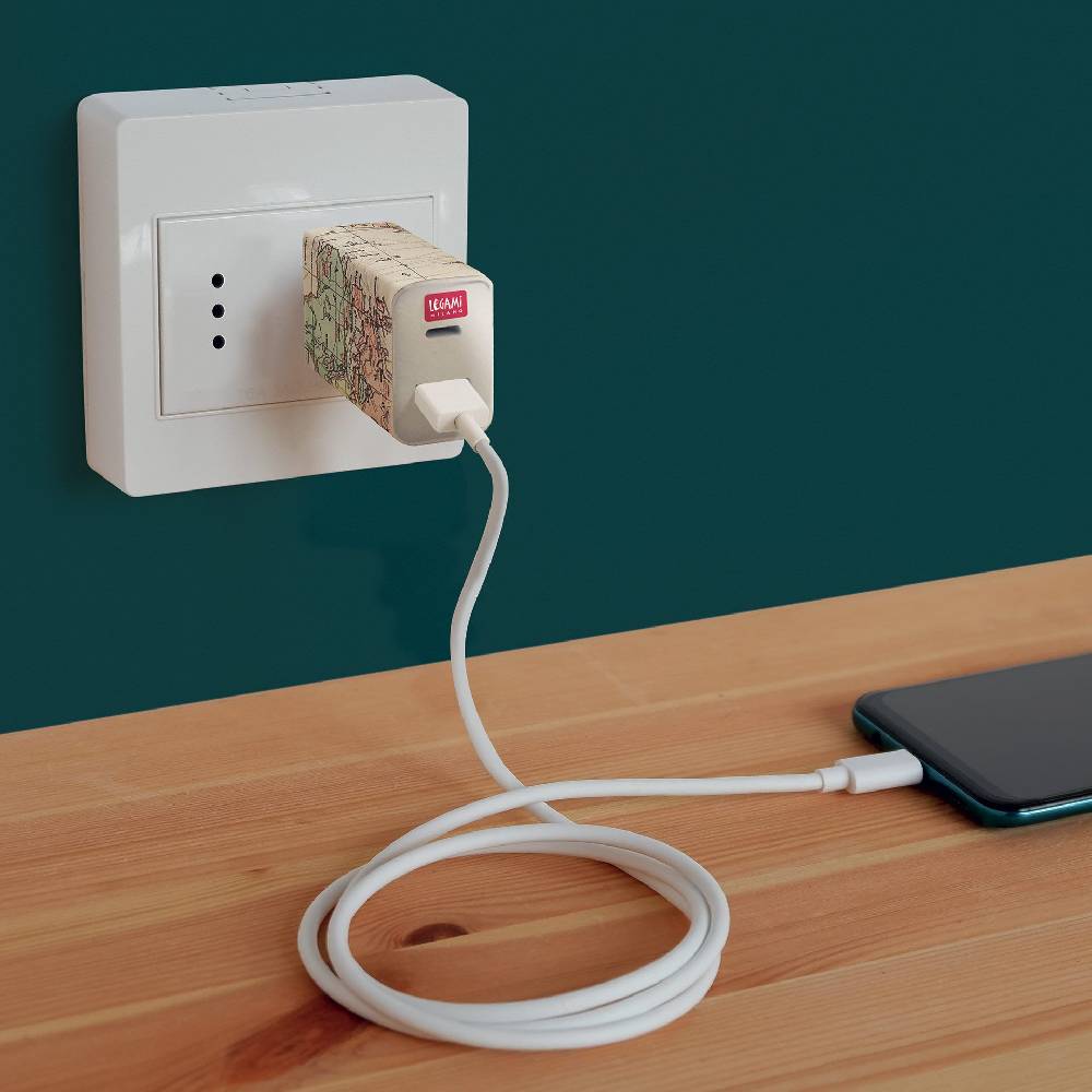 Legami Caricabatterie da Muro - USB + USB-C - Plug &Charge Affare Del Giorno