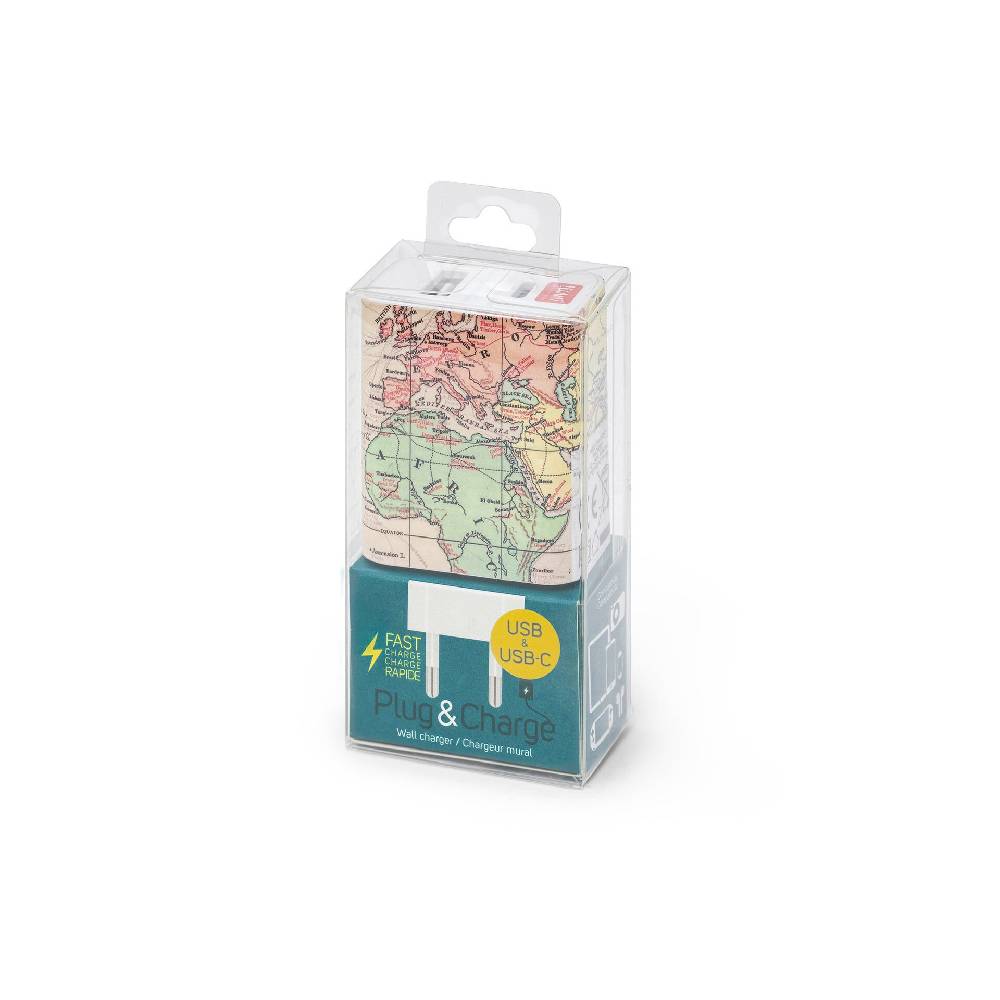 Legami Caricabatterie da Muro - USB + USB-C - Plug &Charge Affare Del Giorno