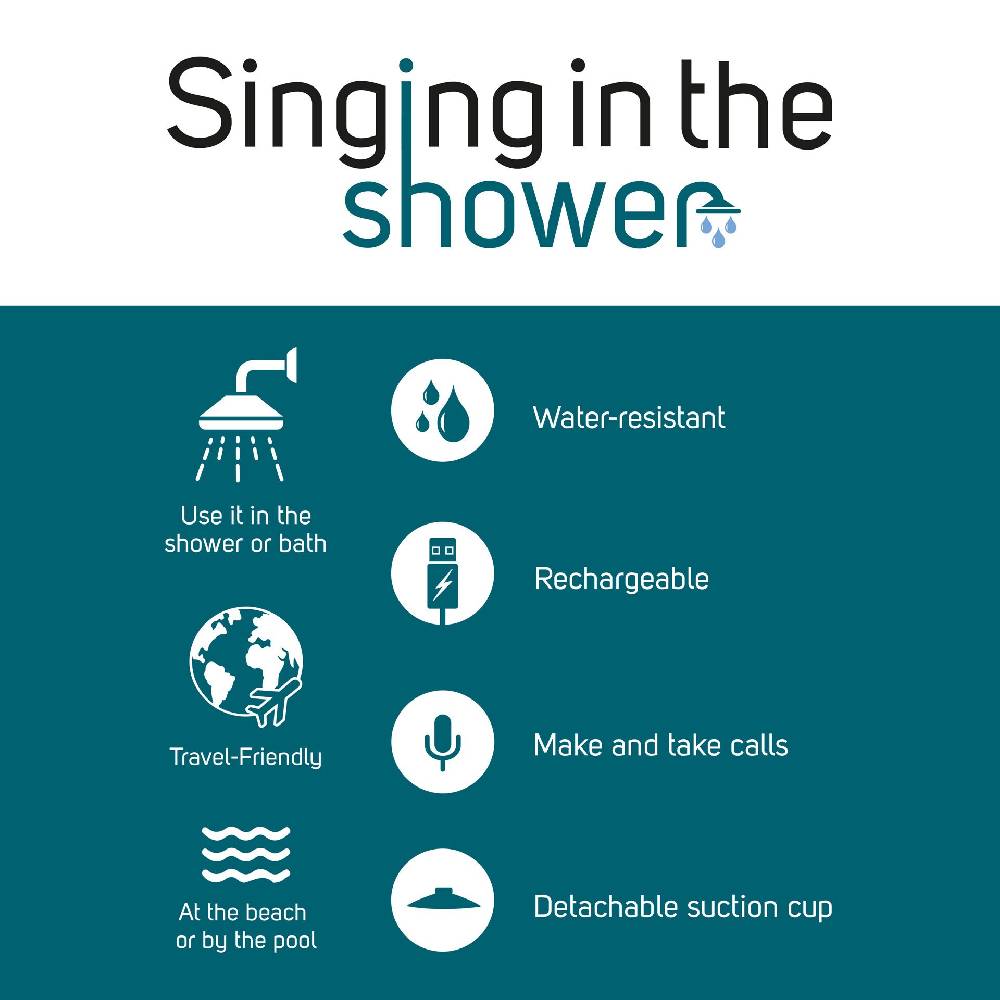 Legami Vivavoce e Speaker Bluetooth® Resistente all'acqua Outlet