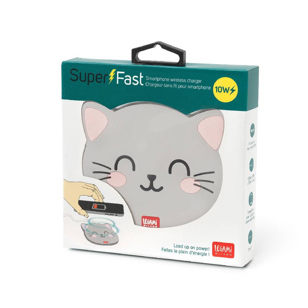 Legami Caricabatterie Wireless con Supporto - Super Fast Offerte