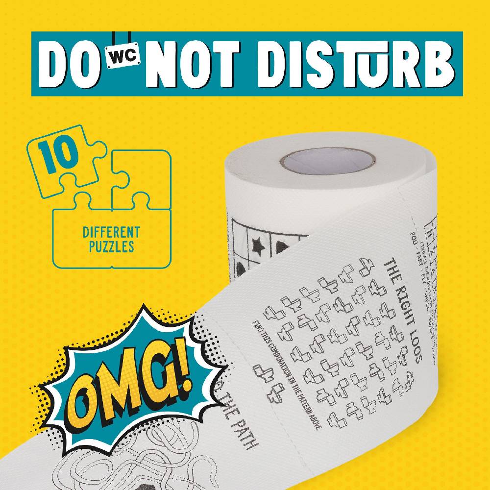 Legami Carta Igienica Enigmistica - Do not Disturb Vendite Flash