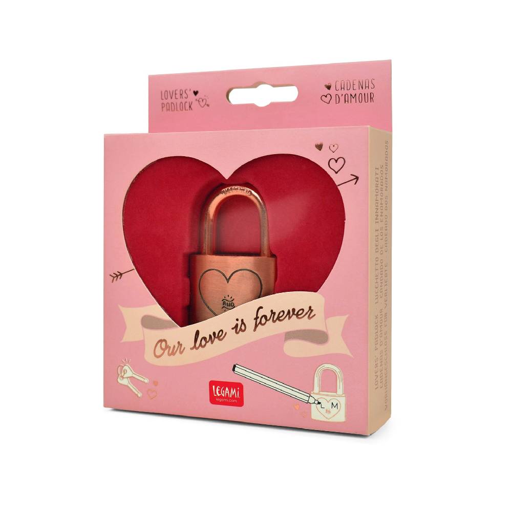 Legami Lucchetto Degli Innamorati - Our Love Is Forever In Linea