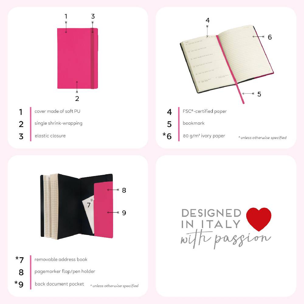 Legami Agenda 12 Mesi Settimanale - Small - Spiralata - 2025 Shopping Online