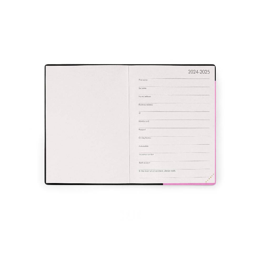 Legami Agenda 18 Mesi Settimanale - Small - Con Notebook - 2024/2025 Pezzi Unici