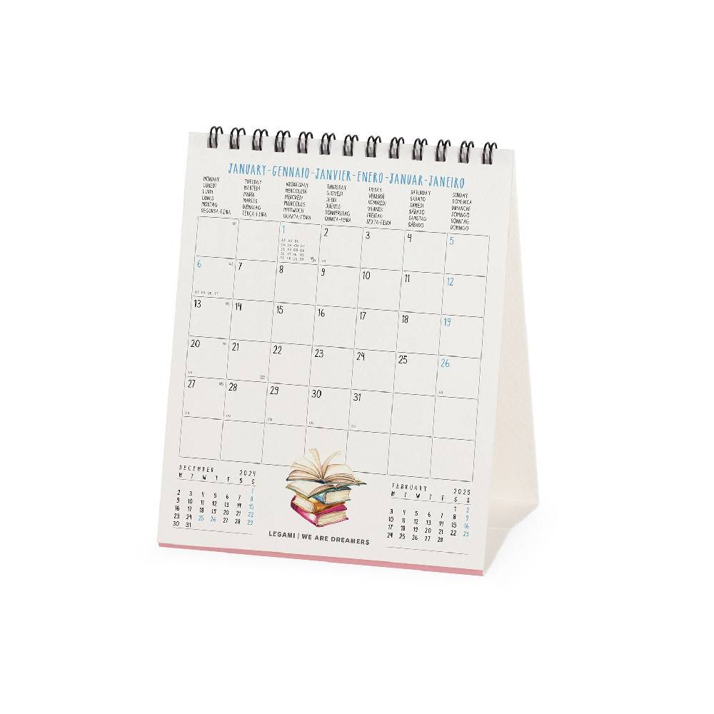 Legami Calendario da Tavolo 2025 - 12 x 14,5 cm 2025