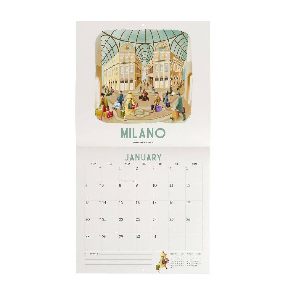Legami Calendario da Parete 2025 - 30 x 29 cm Qualità
