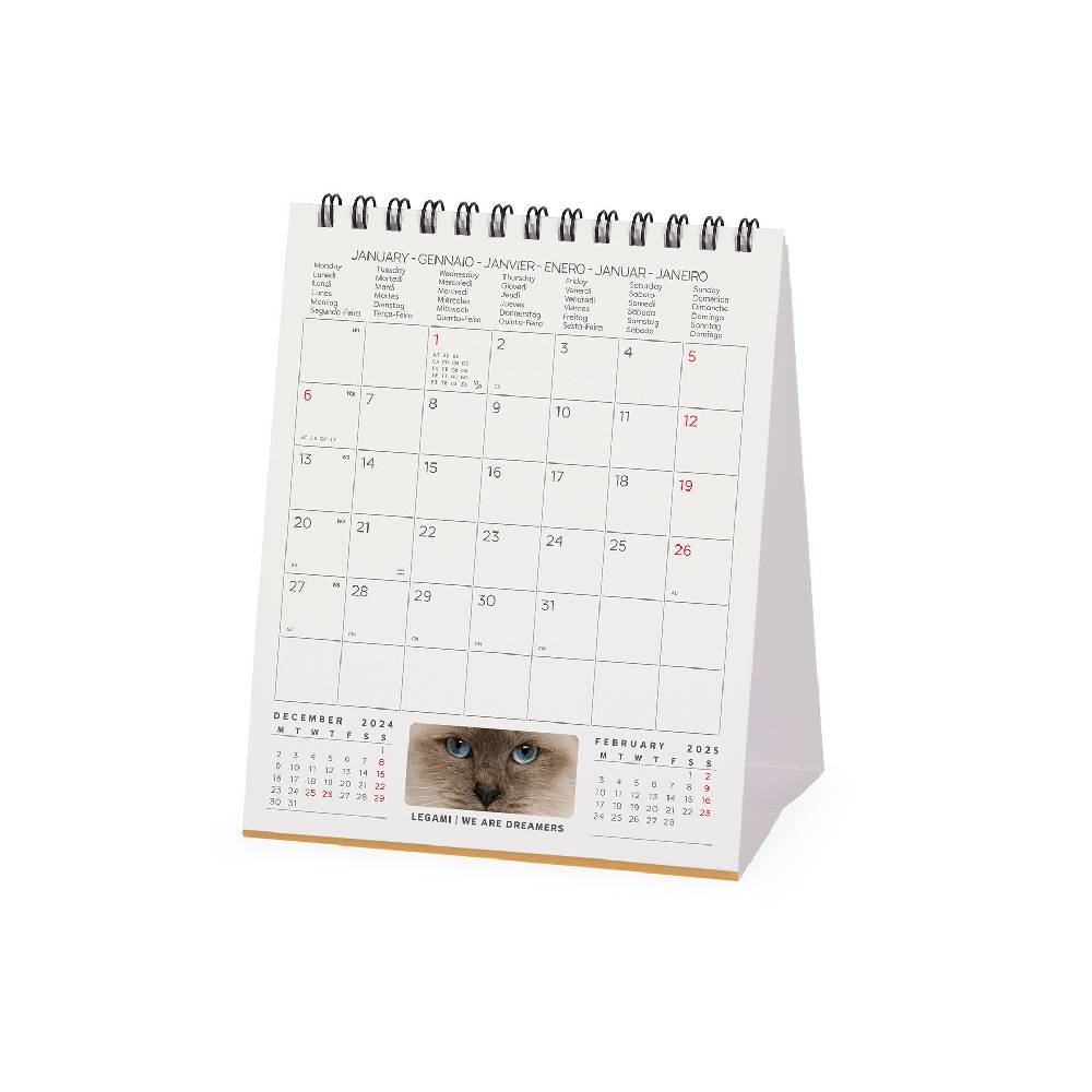 Legami Calendario da Tavolo 2025 - 12 x 14,5 cm Promozione