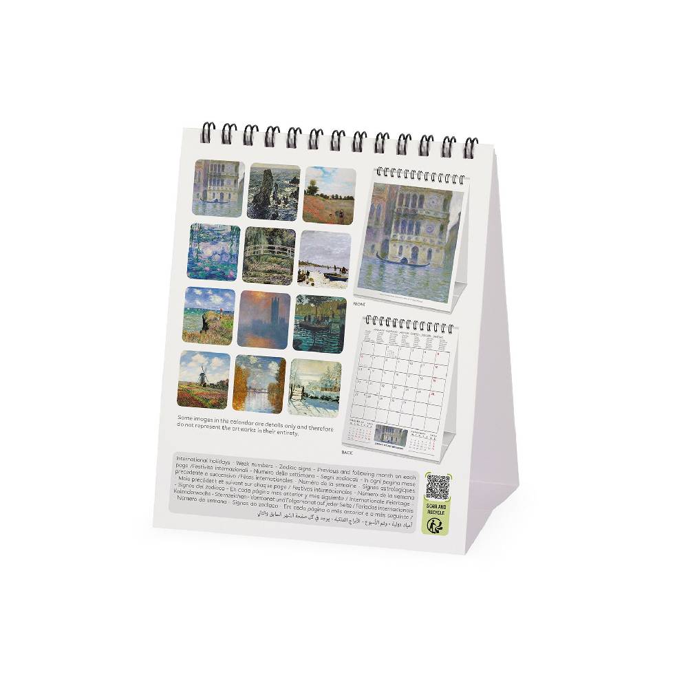 Legami Calendario da Tavolo 2025 - 12 x 14,5 cm Spedizione Gratuita