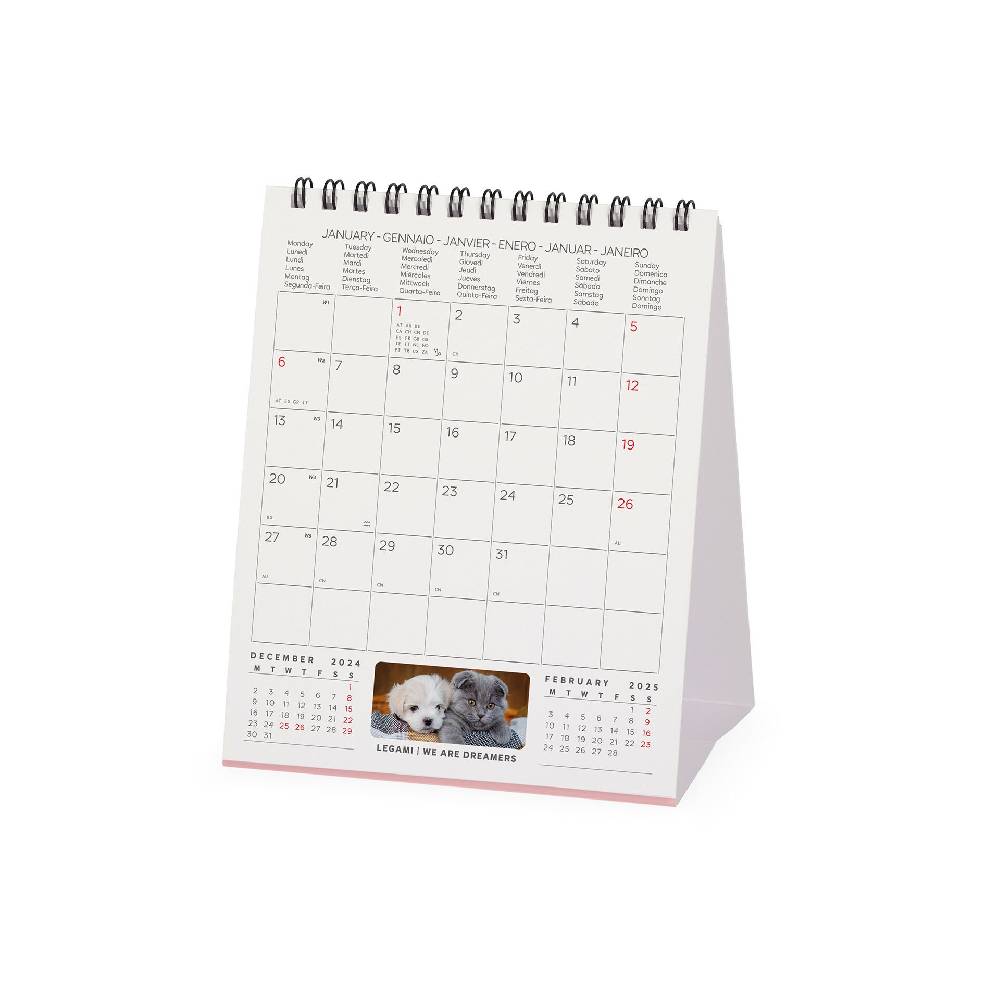 Legami Calendario da Tavolo 2025 - 12 x 14,5 cm Negozi Online
