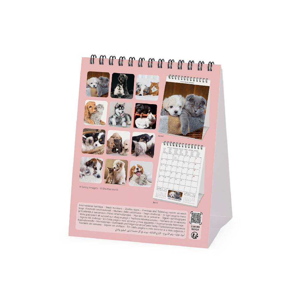 Legami Calendario da Tavolo 2025 - 12 x 14,5 cm Negozi Online