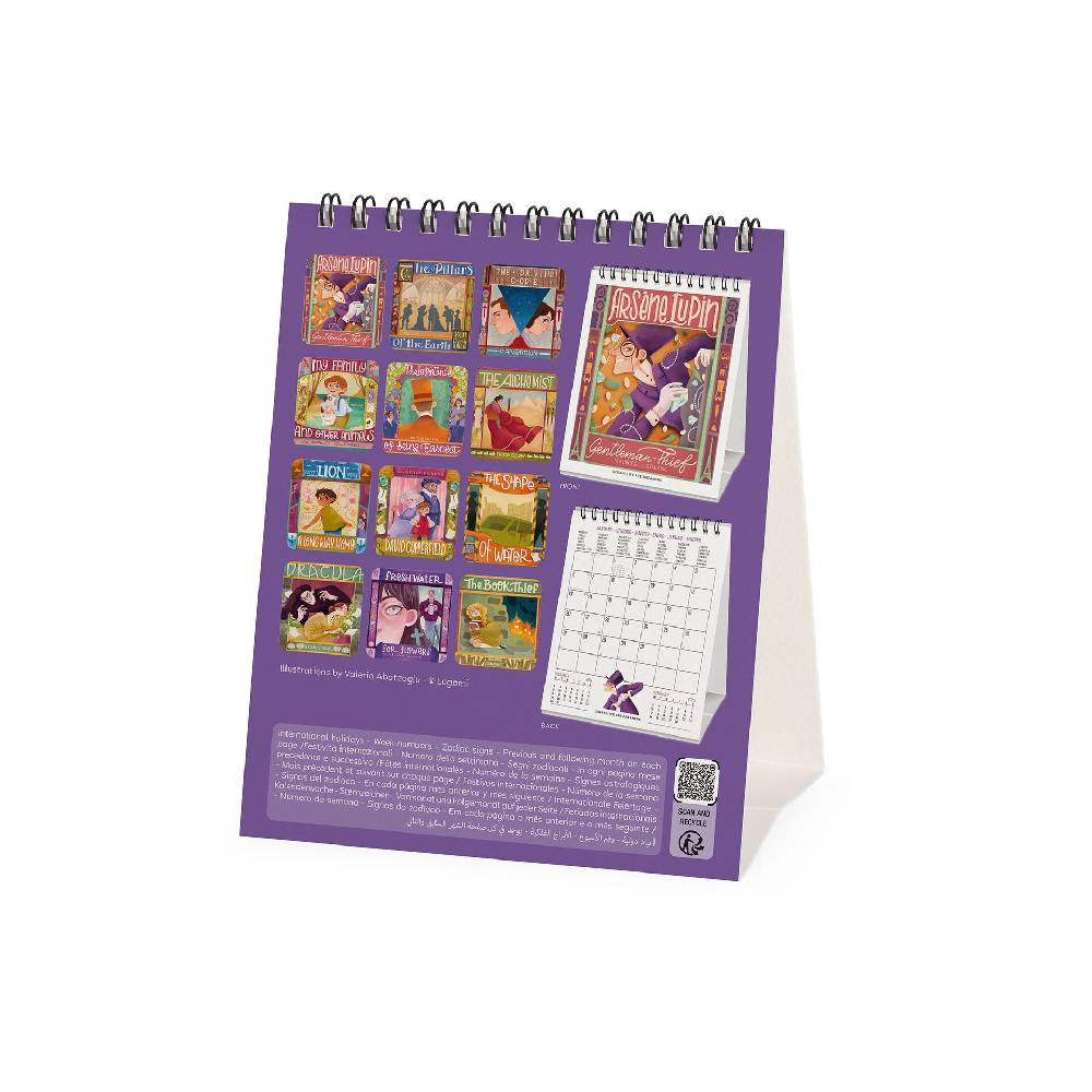 Legami Calendario da Tavolo 2025 - 12 x 14,5 cm Shopping Online