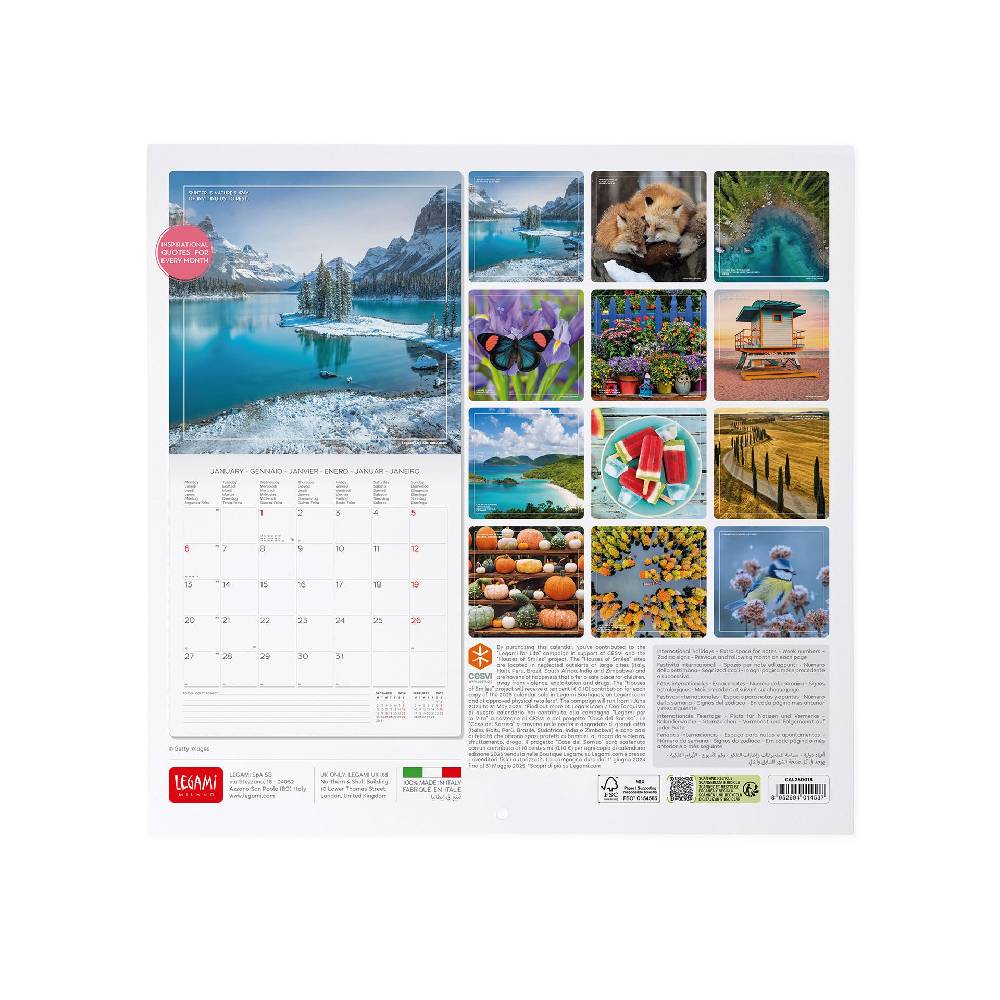 Legami Calendario da Parete 2025 - 30 x 29 cm Sconto