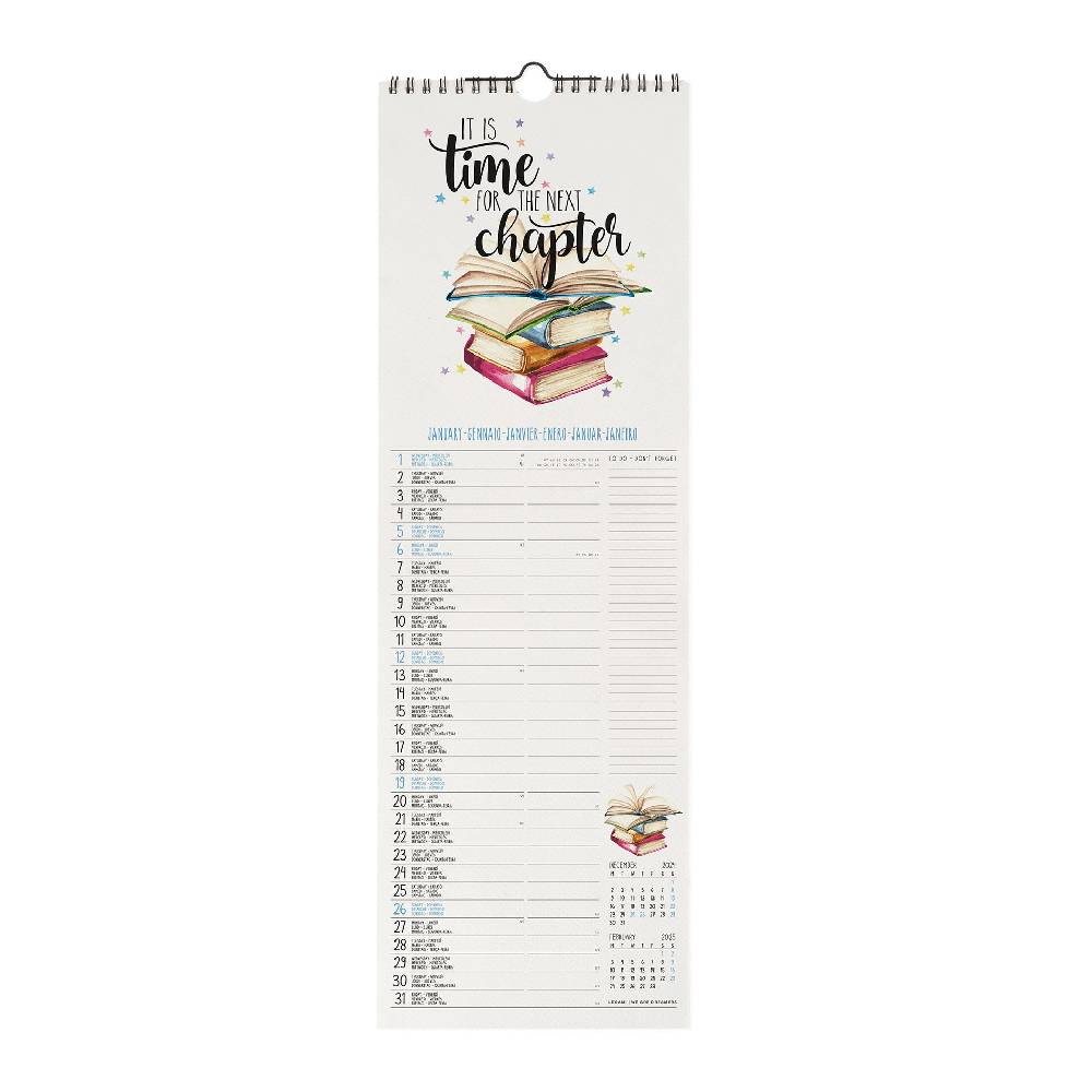 Legami Calendario da Parete 2025 - 16 x 49 cm Vendite Flash