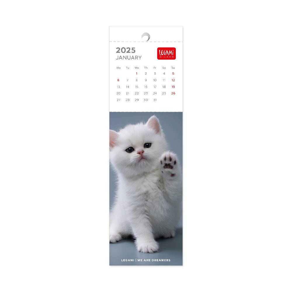 Legami Calendario Segnalibro 2025 - 5,5 x 18 cm Spedizione Gratuita