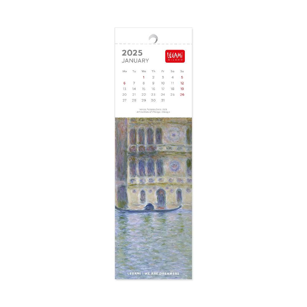 Legami Calendario Segnalibro 2025 - 5,5 x 18 cm Soddisfazione Garantita