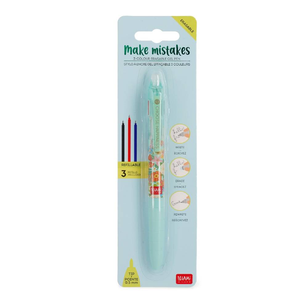 Legami Penna Gel Cancellabile 3 Colori Ultimi tre giorni
