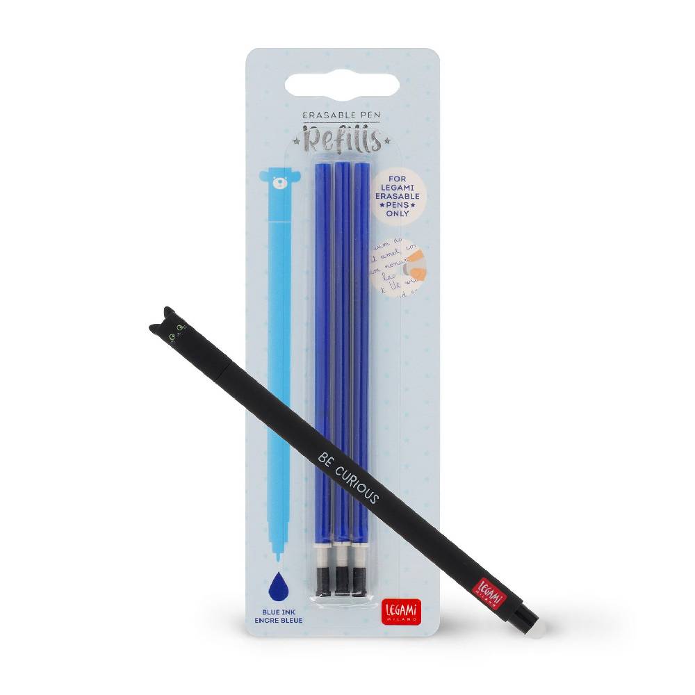 Legami Set Penna Cancellabile Kitty con Refill Blu Offerta speciale della fabbrica