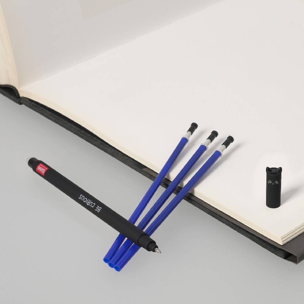 Legami Set Penna Cancellabile Kitty con Refill Blu Offerta speciale della fabbrica