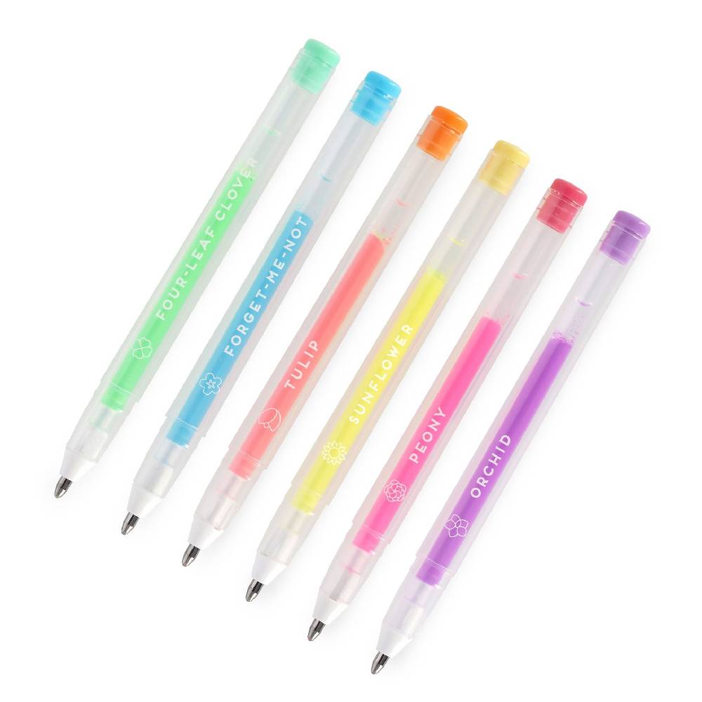 Legami Set di 6 Penne Gel Pastello - Spring is in the Air Fino al 55% di sconto