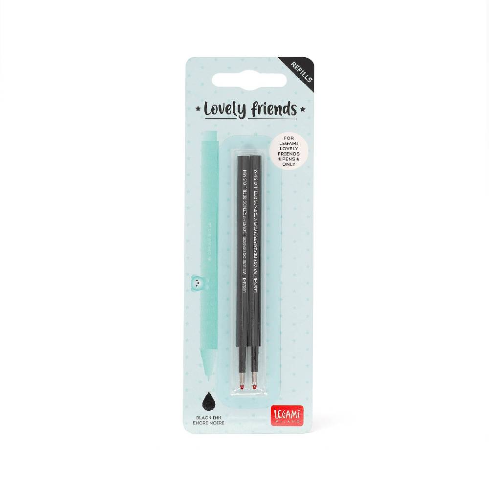 Legami Set di 2 Refill per Penna Gel - Lovely Friends Enormi sconti