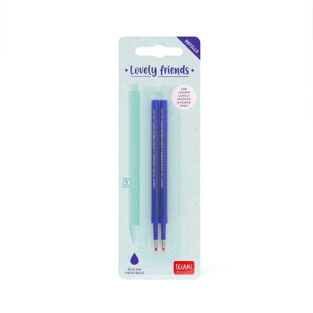 Legami Set di 2 Refill per Penna Gel - Lovely Friends 50% di sconto con spedizione gratuita