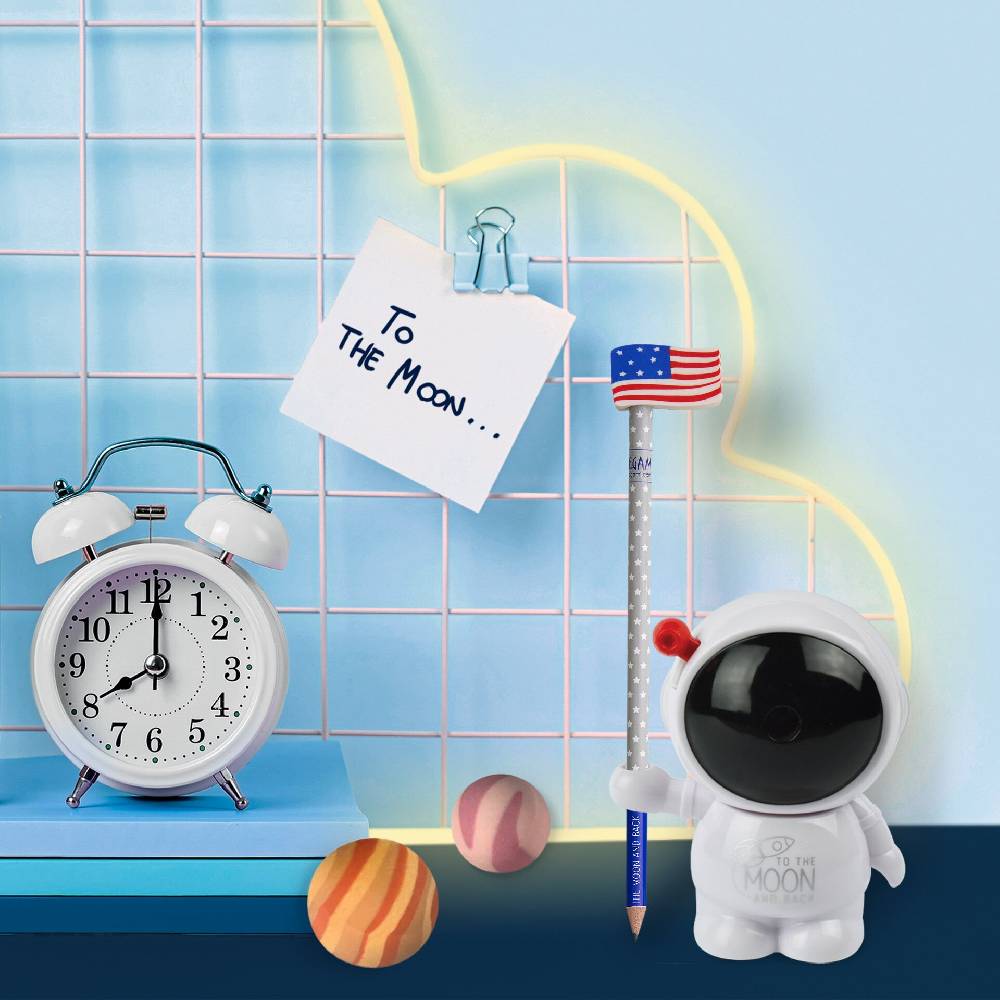 Legami Set di 2 Gomme e 1 Matita - To The Moon And Back 50% di sconto per tempo limitato