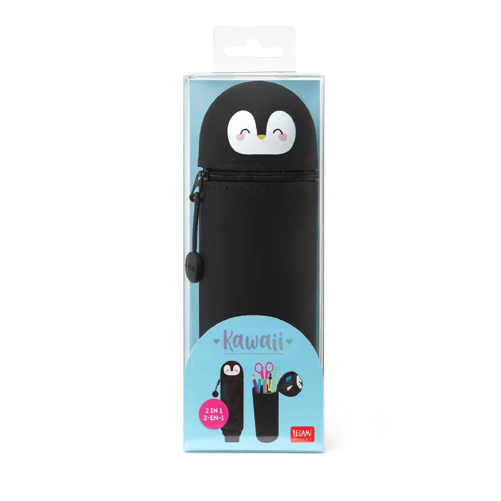 Legami Astuccio 2 in 1 in Morbido Silicone - Kawaii Presa