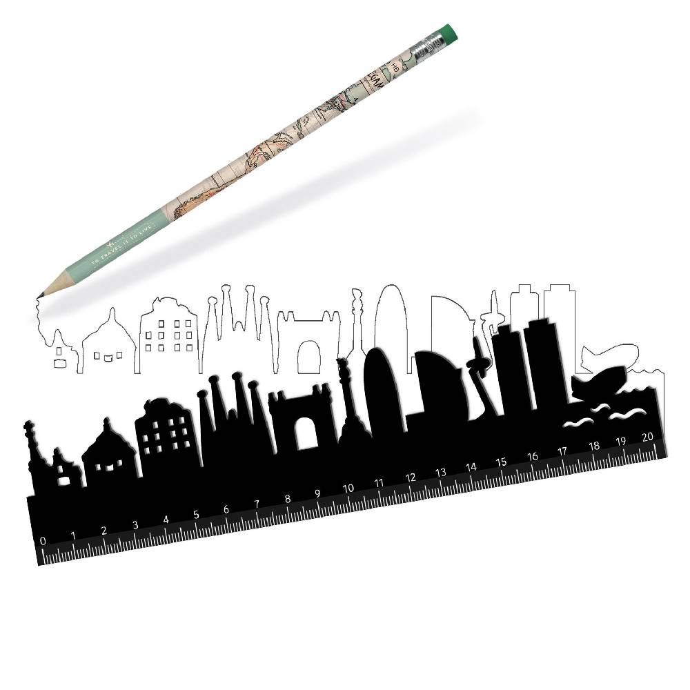 Legami Righello - Follow The Skyline Grande vendita