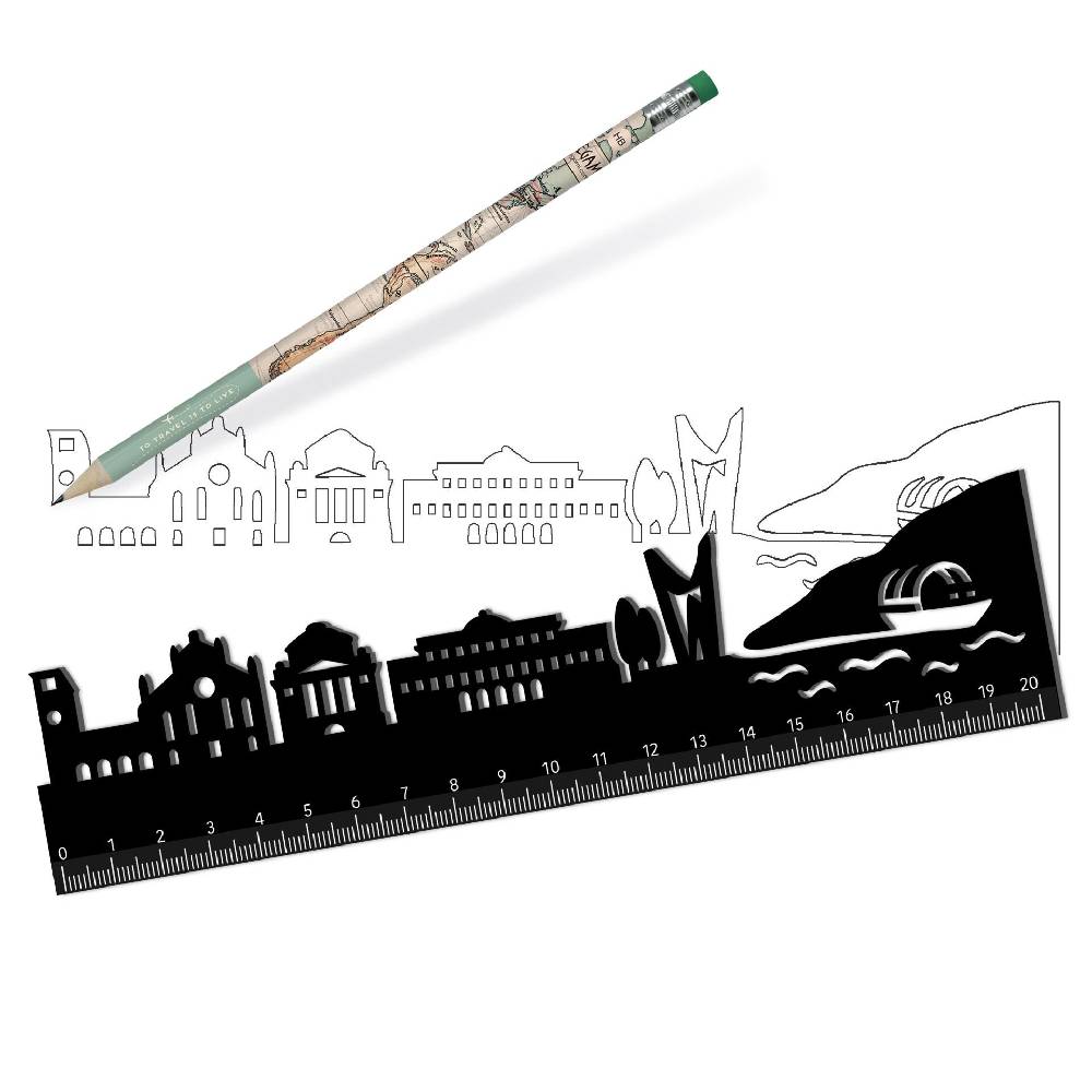 Legami Righello - Follow The Skyline Black Friday