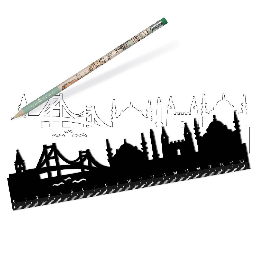 Legami Righello - Follow The Skyline Offerta natalizia