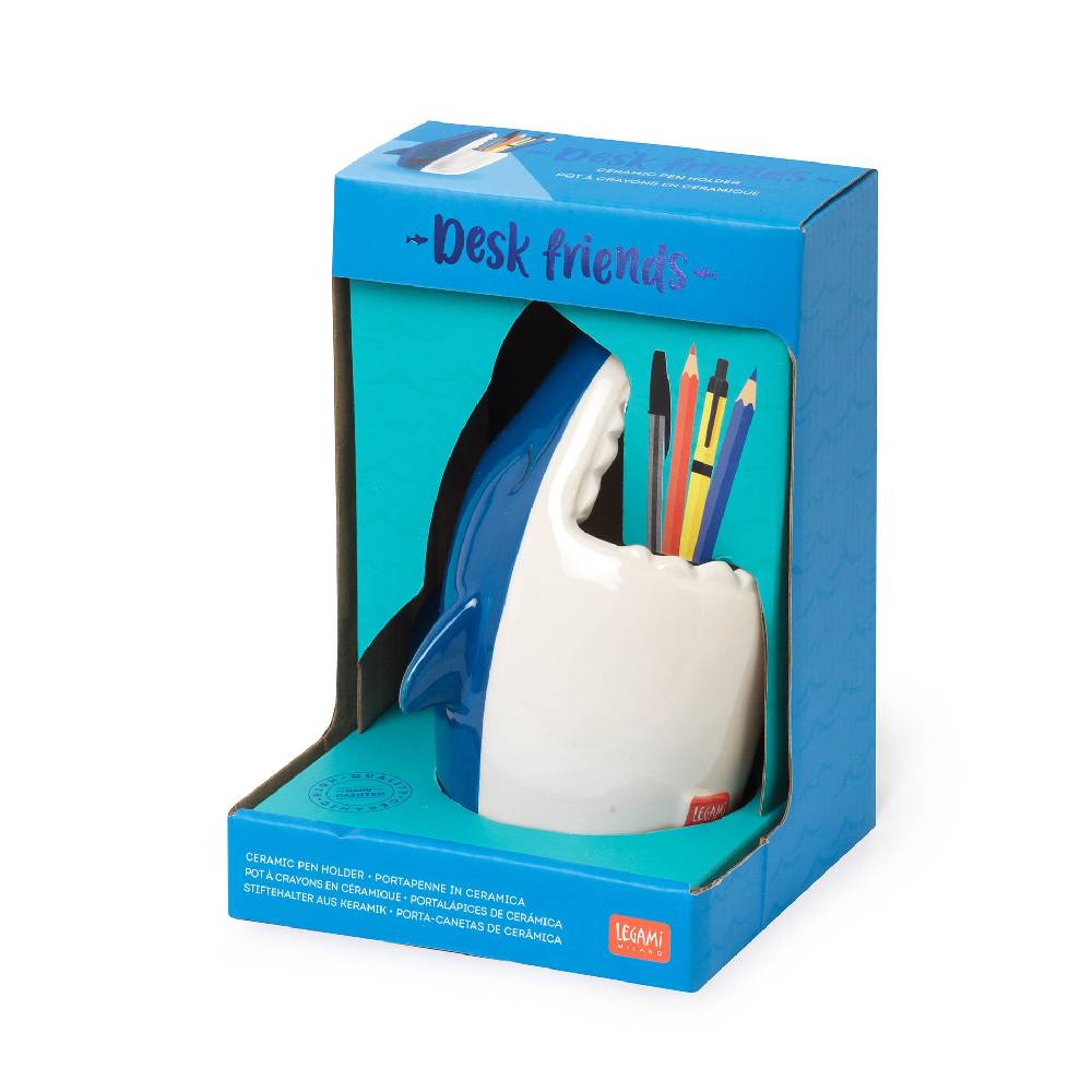 Legami Portapenne in Ceramica - Desk Friends Ritorno libero