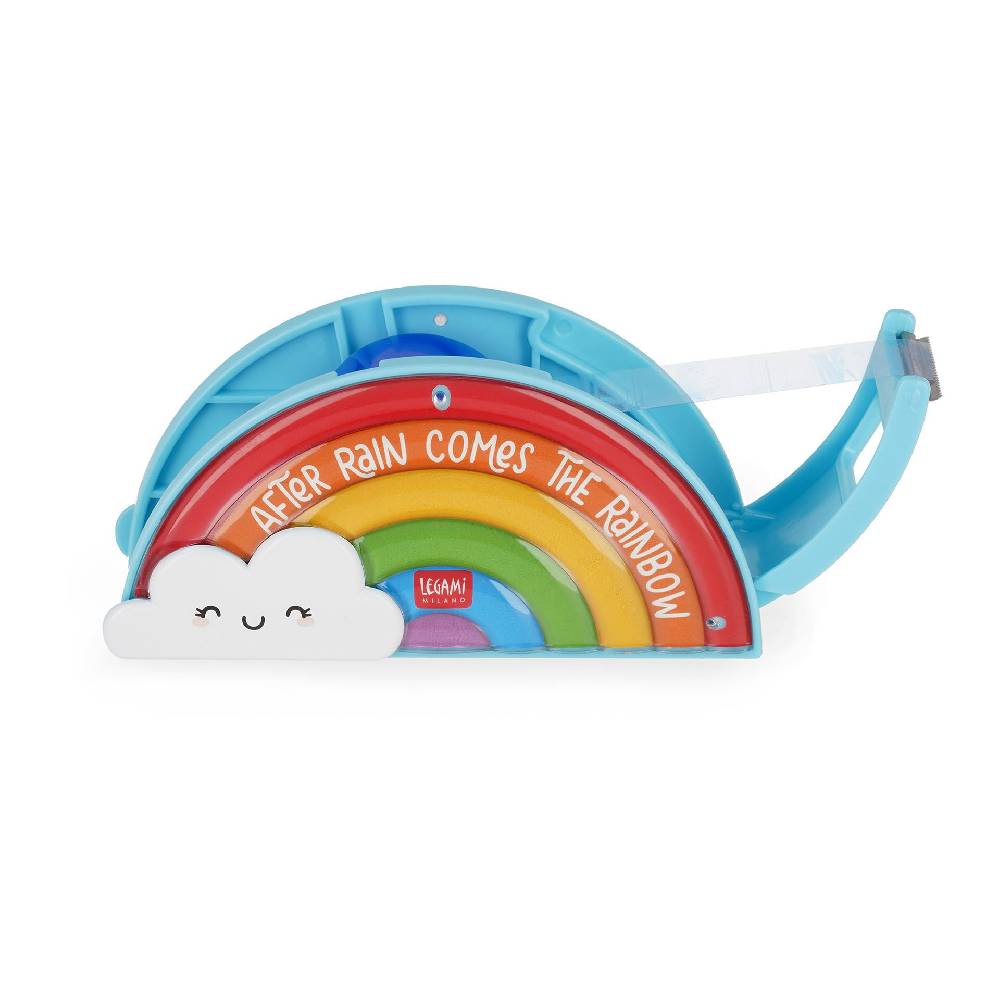Legami Dispenser per Nastro Adesivo - Follow The Rainbow Rilascio limitato
