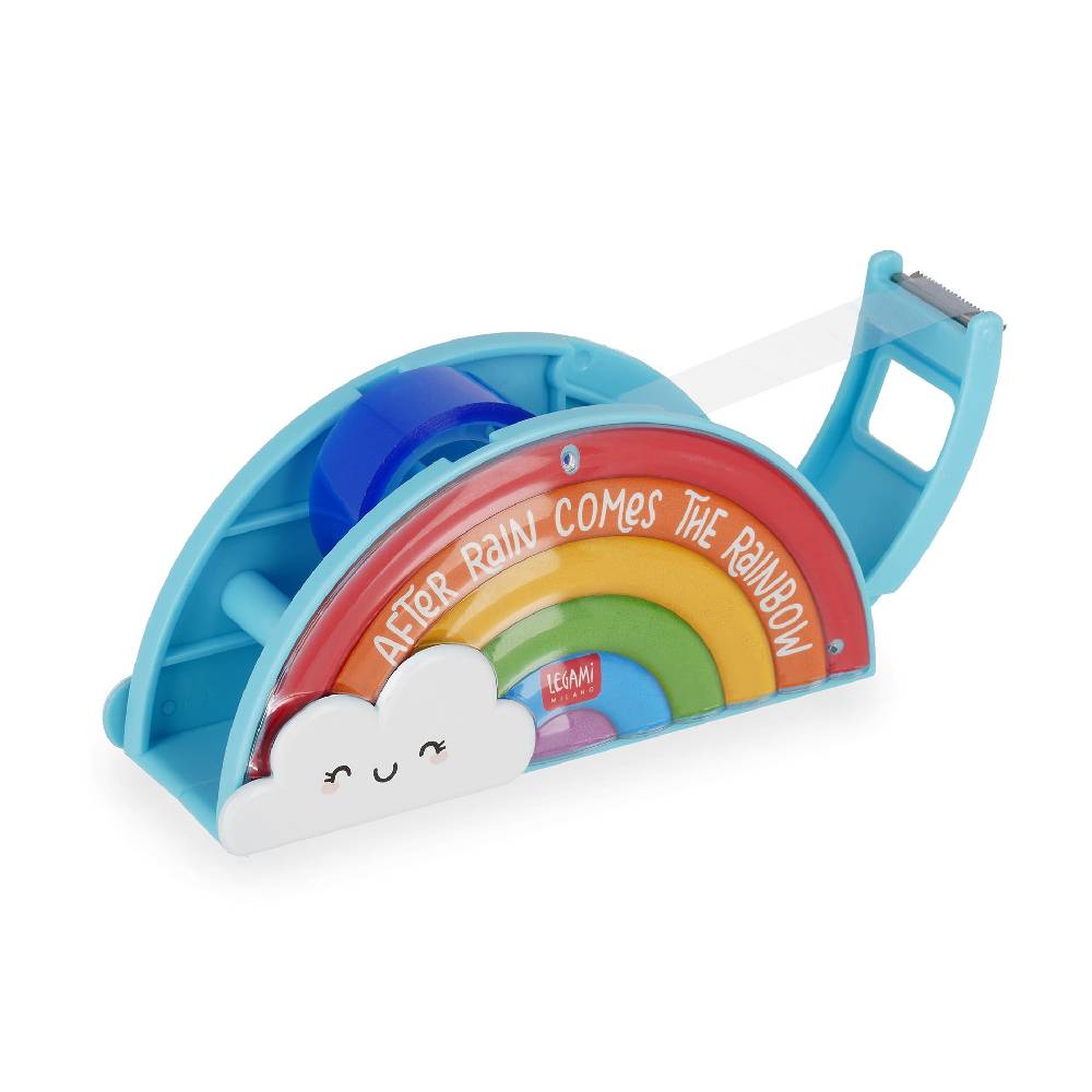 Legami Dispenser per Nastro Adesivo - Follow The Rainbow Rilascio limitato