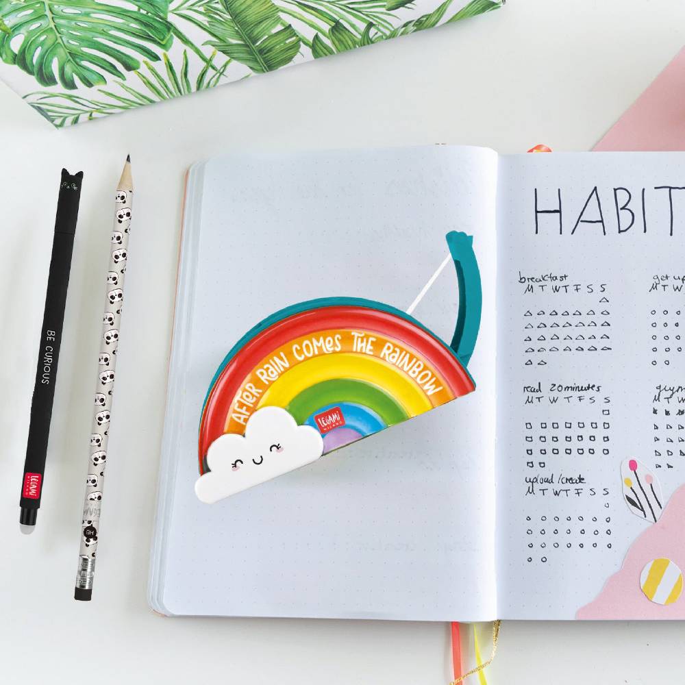 Legami Dispenser per Nastro Adesivo - Follow The Rainbow Rilascio limitato