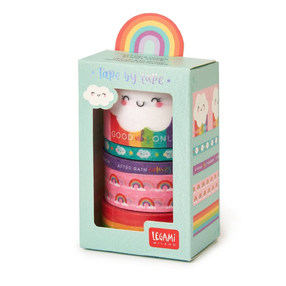 Legami Set di 5 Nastri Adesivi di Carta - Tape By Tape Fino al 65% di sconto